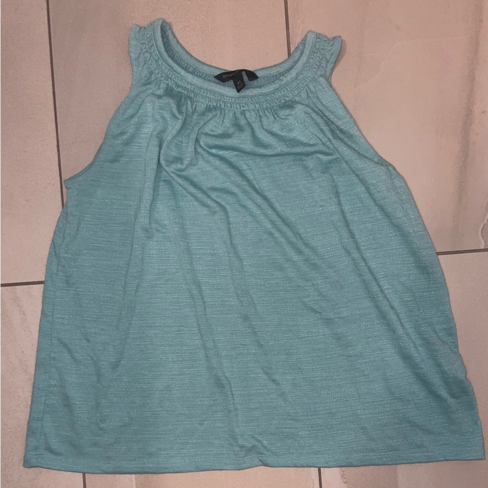 Sleeveless high neck top, perfect for work or a full length blouse option